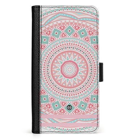 Bjornberry iPhone 15 Plus Fodral - Pastellmandala