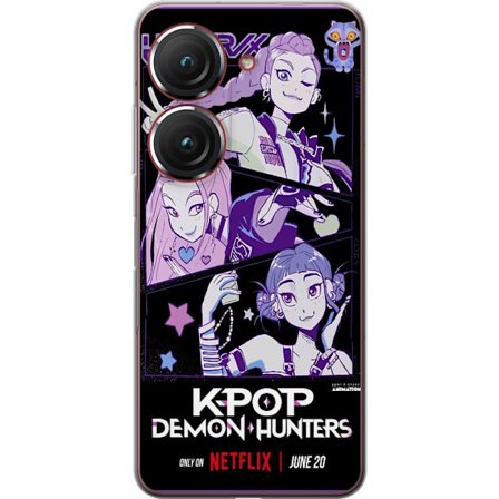Kompatibel Mobilcover til Asus Zenfone 9 Kpop Demon Jægere Huntrix Plakat Mira Zoey Rumi Lilla Stjerne Glød