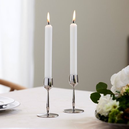 Gense ljusstake 7x12 cm, blankt stål | Inredning > Ljusstakar & Lyktor > Ljusstakar > Ljusstake | Bagaren och Kocken