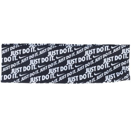 Nike - Svart headband Beanie - Print Fury 2.0 Black/White Headband @ Hatstore