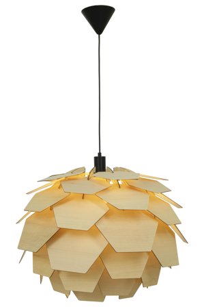 Aneta Lighting CARPATICA pendant lamp Ø60, natural, E27