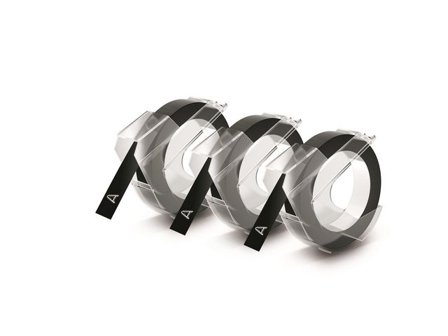 DYMO Präglingsband 9mmx3m svart 3/fp - Lyreco - Kontorsmaskiner - Märkmaskiner och tape - Tape - Dymo Omega