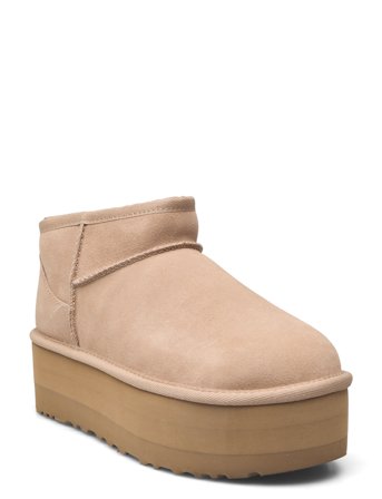 UGG W Classic Ultra Mini Platform - Beige - 42
