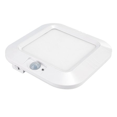 Batteridrevet taklampe med bevegelsessensor 110LM 6000K batteri