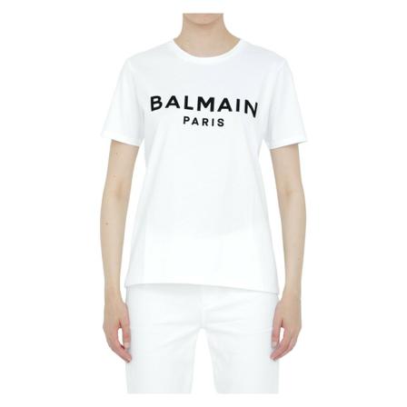 Balmain, T-Shirts Wit, Dames, Maat:XS