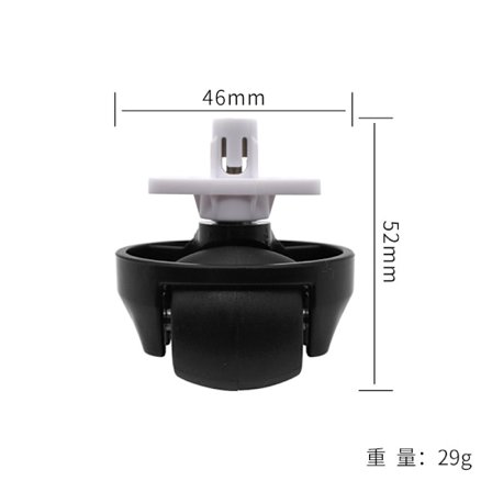 Udskiftningshjul til Xiaomi Roborock S8/S8+ Robotstøvsuger