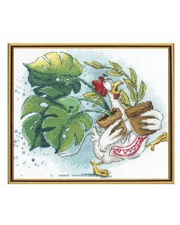 Broderikit Billede Blomst - Andriana