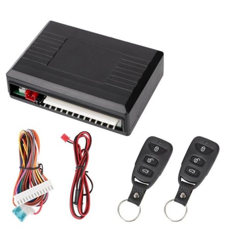 Bil Fjärr Central Dörr Lås Nyckellöst Kontroll Kit Larm System Fjärr Kontroll