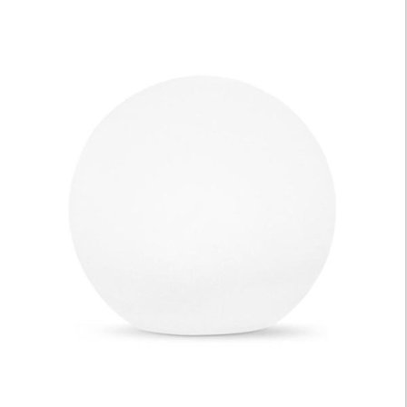 10W LED Ball Golvlampa Bakgrundsljus Sovrum Varm Plug-in Dimbar kullampa (varmt ljus)