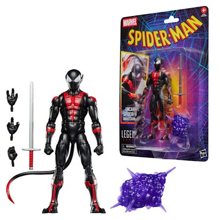 Marvel Legends Series Spider-Man Uncanny Spider-Man Nightcrawler figur 15 cm