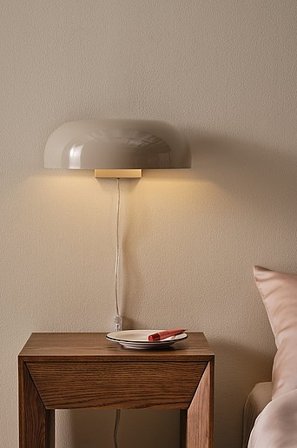 Jotex - Sänglampa Beige RAGGE - Köp Vägglampor hos Jotex
