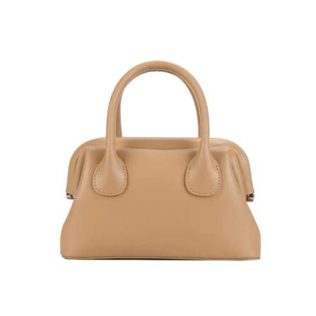 Fashion dam solid färg enkel axel crossbody väska handväska khaki