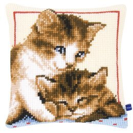 Kissen Verspielte Katzen - Vervaco