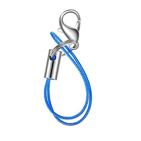 100ST Fint rep Hummerspänne Lanyard 100ST BLÅT