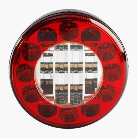 Baklykta LED Ø122 mm