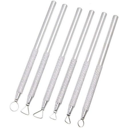 Sæt med 6 Aluminiumsskulpturværktøjer til lerarbejde DXGHC