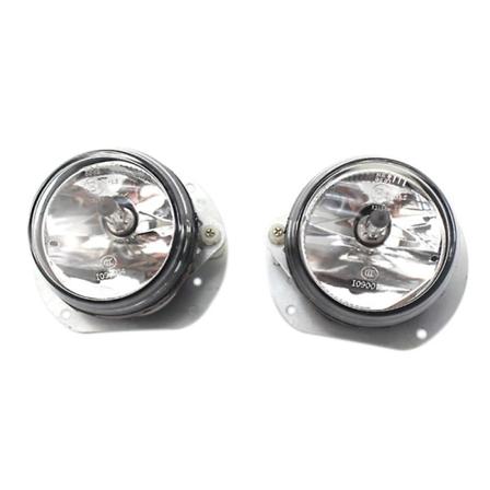 1 par erstatningsstøtfanger tåkelys for W204 W216 R230 W164 W251 Amg 2048202156 2048202256 Transparent Shell