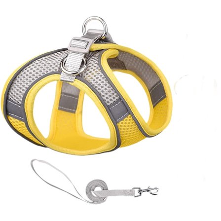 Promenad hundsele och koppel set - sommar hundväst, super b