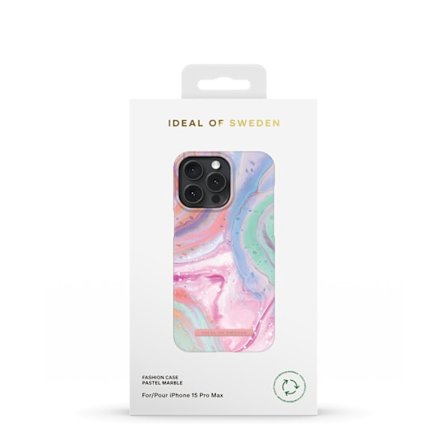 Printed Case iPhone 15 Pro Max Pastel Marble
