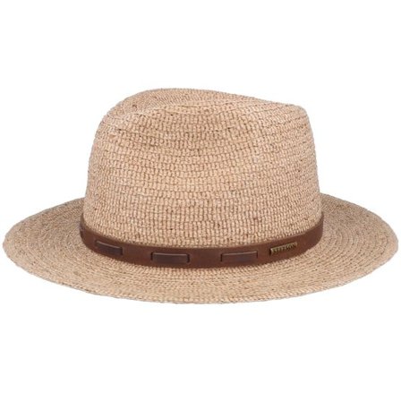 Stetson - Beige straw Hatt - Traveller Raffia Beige Straw Hat @ Hatstore