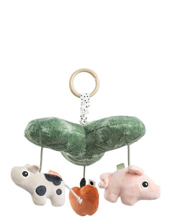 Done by Deer Musical Mobile Tiny Farm Colour Mix - Multi/patterned - 20X 20X 16CM