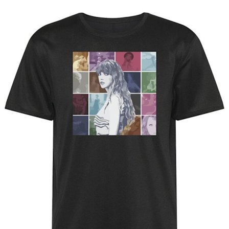 Träning T-shirt Taylor Swift - Färger Svart 5X-Large