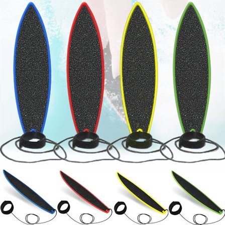 4 stk. Finger Surfboard Kreativ Vind Deck Finger Surfboard Mini Surfing Legetøj