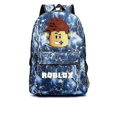 Ny Roblox Ryggsekk Barn Skole Sekk Studenter Boksekk Reiseveske Gave
