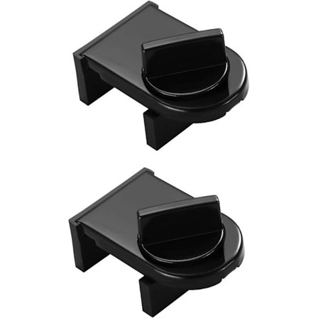 2-pakning dør- og vinduslås åpningsbegrensere, justerbar skyvedørstopper, sikkerhetslås