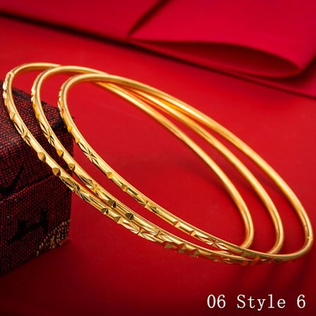 Guldpläterande 18K guldarmband