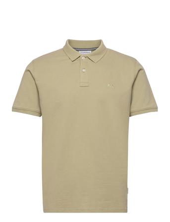 Polo Tee S/S Polos Short-sleeved Grön Lindbergh