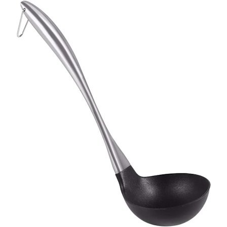 Suppeske, ske i fødevaregodkendt silikone, madlavningsske til sættet