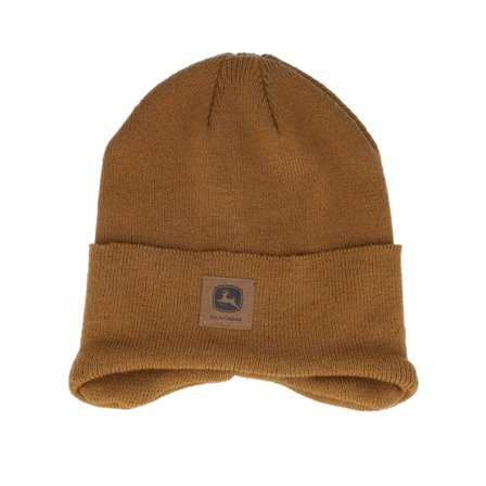 John Deere - Brun cuff Lue - Patch Knit Brown Cuff @ Hatstore