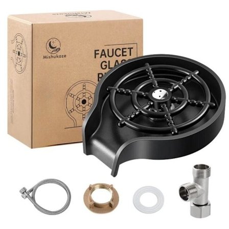 Automaattinen tiskialtaan lasihuuhtelulaite, keittiön tiskialtaan lasipesuri, keittiön tiskialtaan lisävaruste kotiin, baariin ja ravintolaan, 