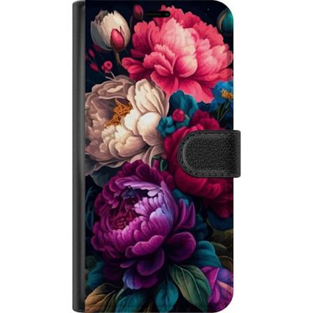 Samsung Galaxy S24 FE Tegnebogsetui Färgglada blommor