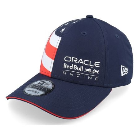 New Era - Motor Blå adjustable Keps - Red Bull F1 24 Miami Usa 9FORTY Navy Adjustable @ Hatstore