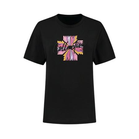 Nikkie T-shirt , Zwart , Dames , Maat: L