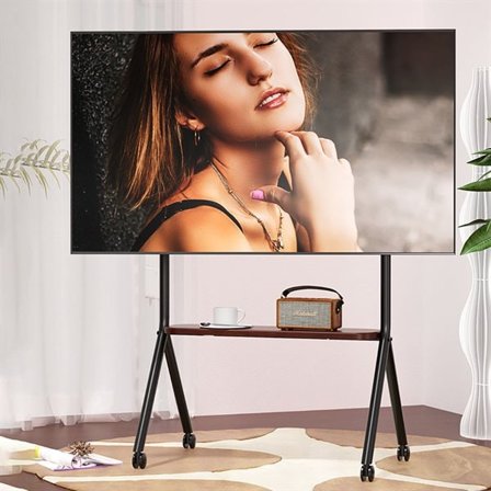 Golvställ med hjul för TV 32–75" upp till 120 kg