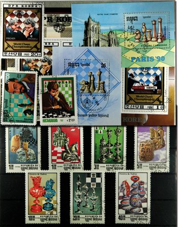 Skak 4 miniark og 3 sæt