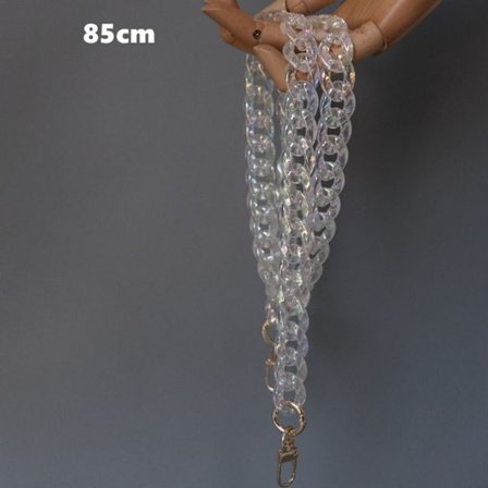 Akryl Resin Veskekjeder Skulderveskestropper 85CM