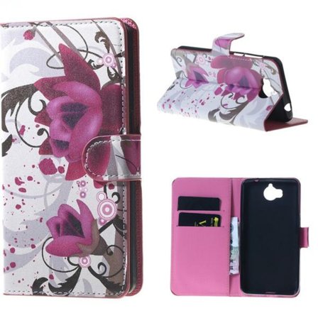 Plånboksfodral Huawei Y6 2017 – Lotus
