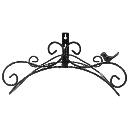 1 stk Jern Hage Slange Stativ Oppbevaring Holder Retro Stabel Display Brakett (svart)Svart38x17cm Black 38x17cm