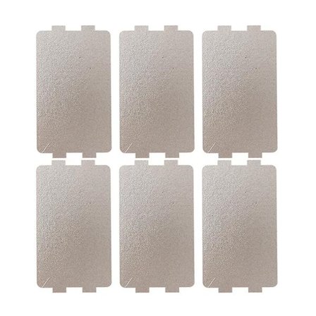 6 st Mica-plattor, vågledaröverdrag till mikrovågsugn, mikrovågsugnsdelar, Mica-platta