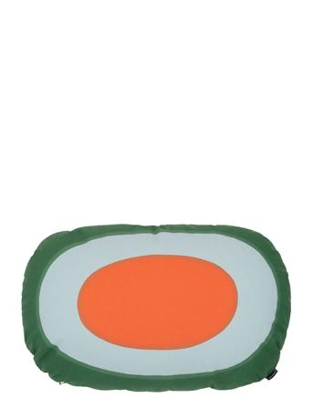 Melooni Cushion 70X47 Cm Home Textiles Cushions & Blankets Cushions Green Marimekko Home