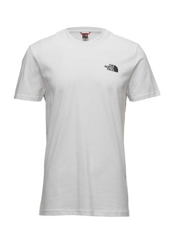 M S/S Redbox Tee - Eu T-shirts Short-sleeved Hvit The North Face*Betinget Tilbud
