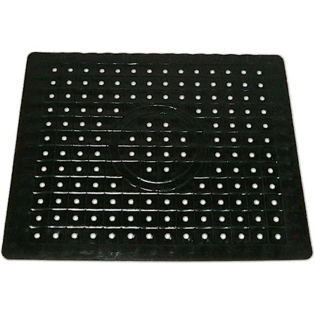 Diskho Skyddsmatta Mjuk Gummi Diskho Matta Halkfri Hem Värmeisolering Torkskydd Snabb Dränering (svart, storlek: rektangel)