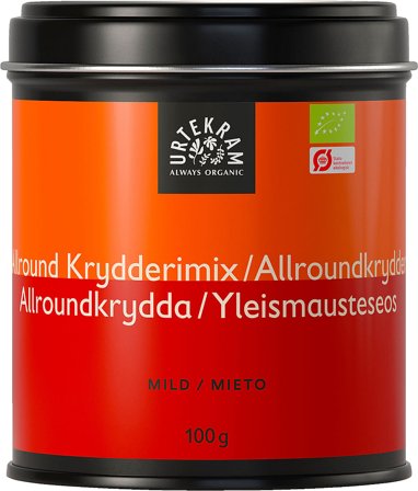 Urtekram Allround krydderi Ø 100 g, Helse & Madvarer, Krydderier, Krydderiblandinger