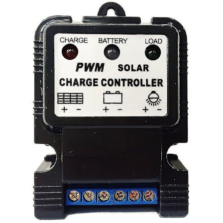 6v/12v 10a Solcelleladeregulering Plast Solcelle Kontroller Bærbar Solcellepanel Regulator Energiforbruksregulator Med Led Indikator Ny 