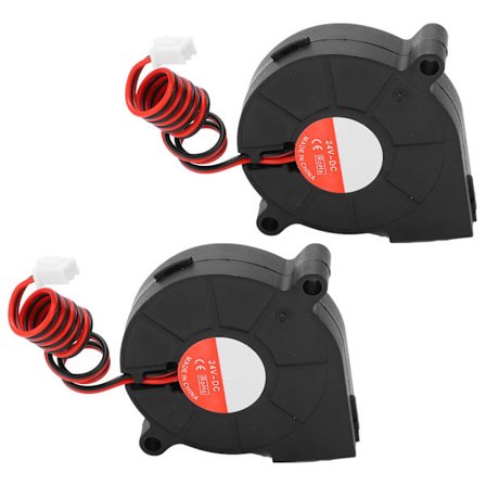 Ender 3 Udskiftnings 3D Printer Blæser 50x50x15mm DC24V Støjsvag Køleblæser