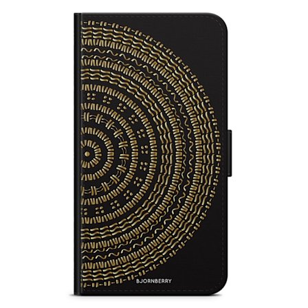 Bjornberry Samsung Galaxy Note 10 Plus - Mandala Guld/Svart